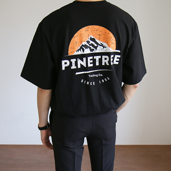 파인트리 반팔 티셔츠 (3color)