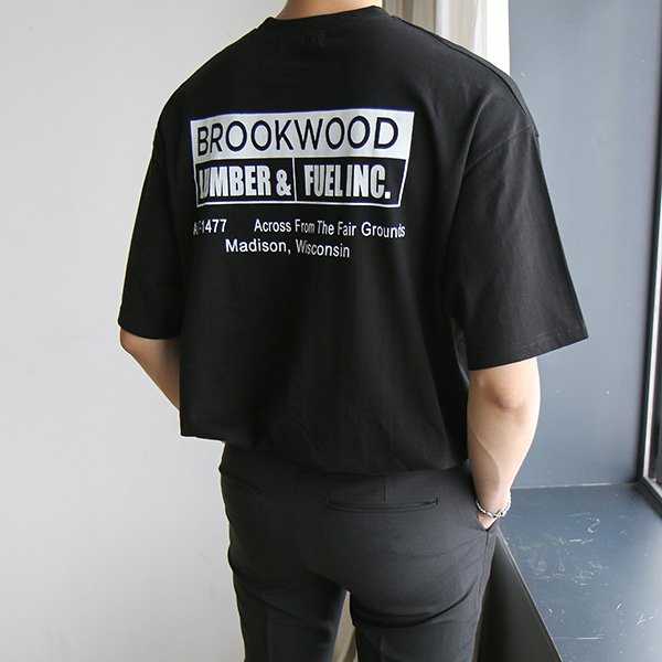 브룩 반팔 티셔츠 (3color)