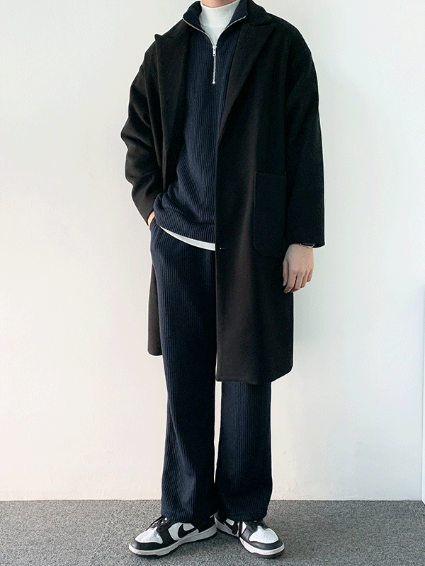 [기획특가] 메모리 투포켓 싱글 코트 (3color)