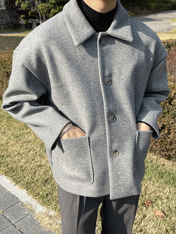 리더즈 울 드랍 자켓 (2color)